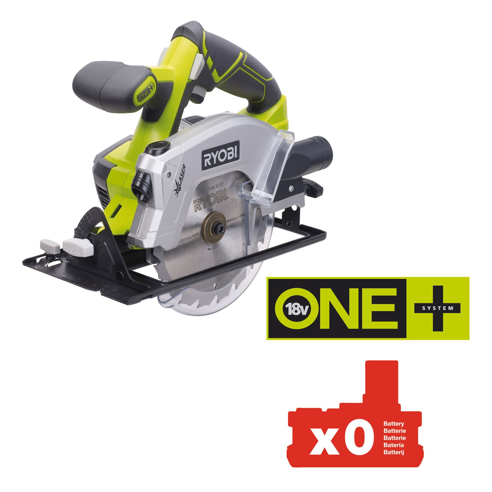 Fierăstrău circular 18V ONE+ Ryobi RWSL1801M - imagine 4