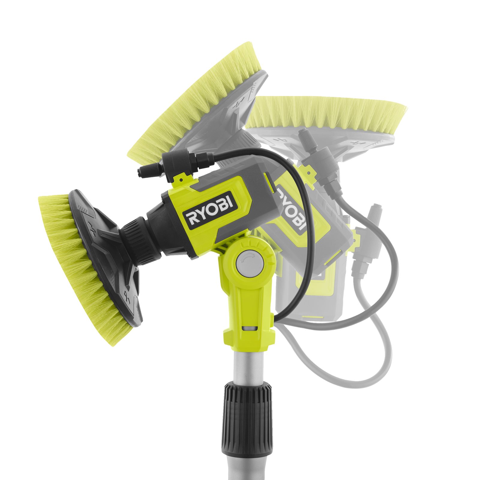 Peria de curățare telescopică cu alimentare cu apă 18V fără cablu Ryobi RWTS18-0 - detaliu 3
