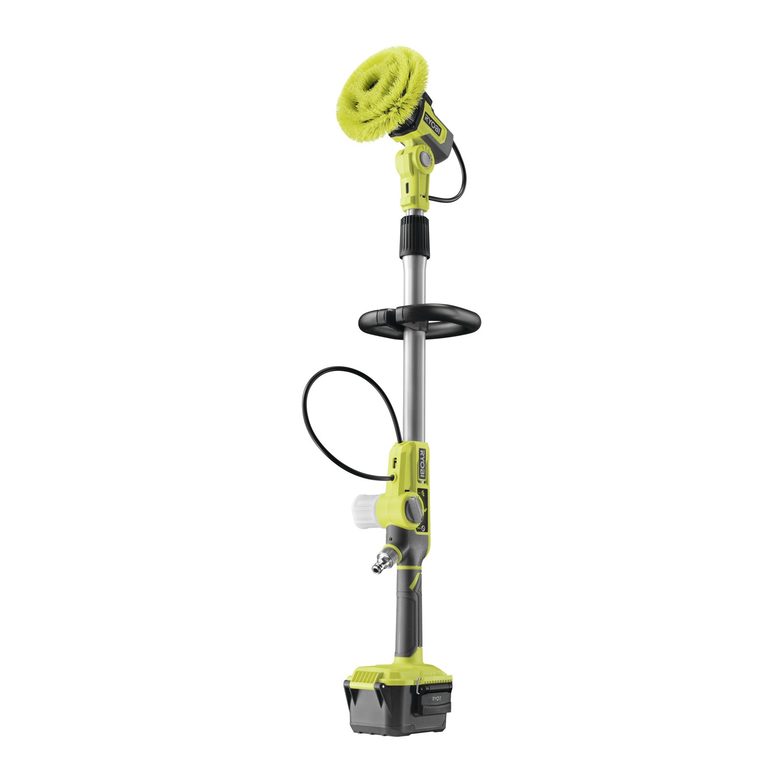 Peria de curățare telescopică cu alimentare cu apă 18V fără cablu Ryobi RWTS18-0 - imagine 2