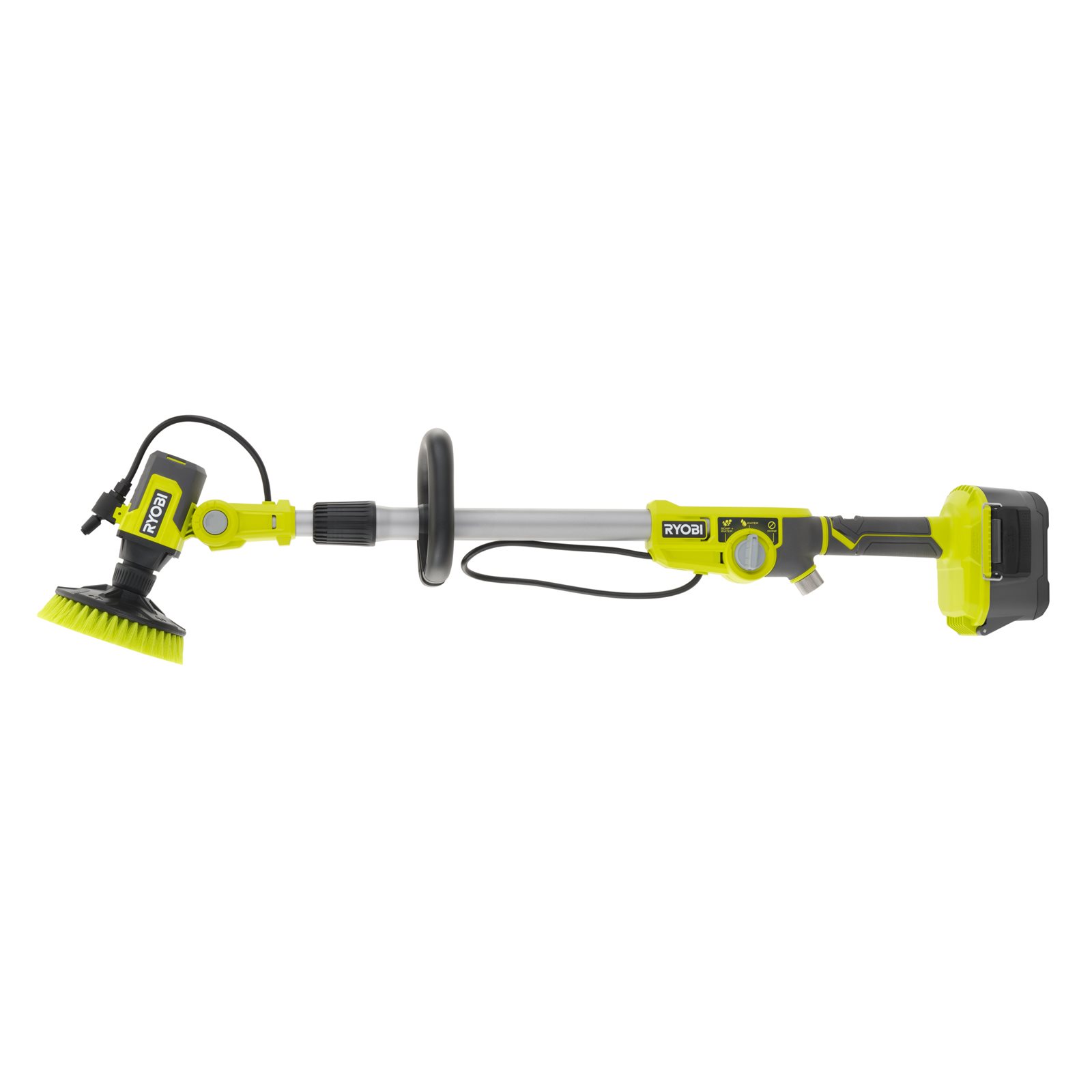 Peria de curățare telescopică cu alimentare cu apă 18V fără cablu Ryobi RWTS18-0 - imagine 3