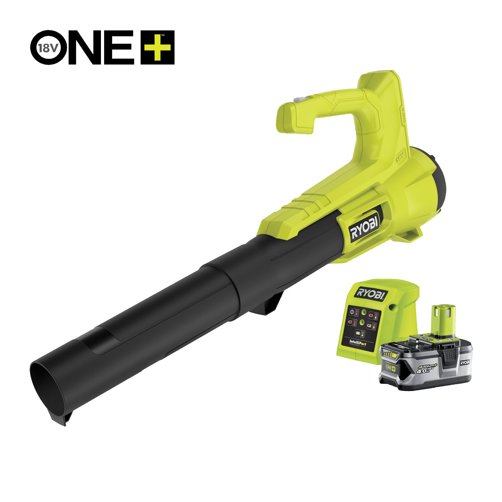 Suflantă 18V ONE+ (1 x 4,0 Ah) Ryobi RY18BLA-140