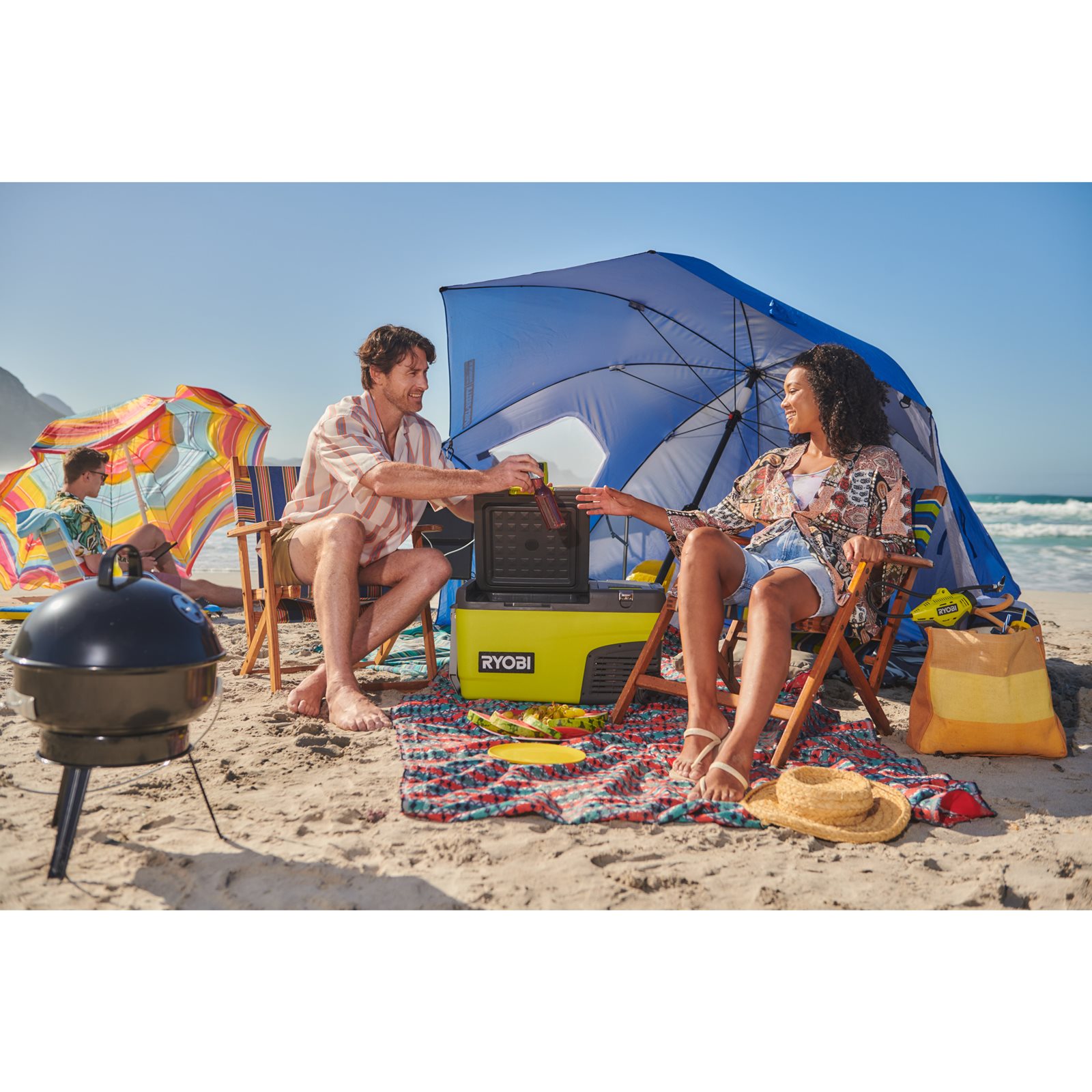 Răcitor electric 18V Ryobi RY18CB23A-0 - in utilizare 1