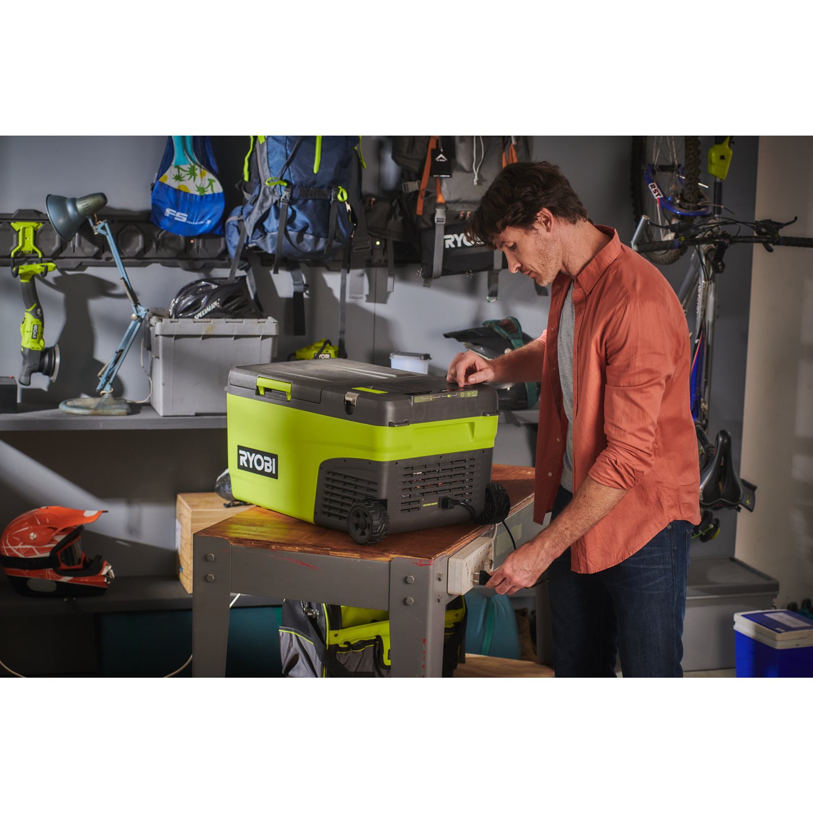 Răcitor electric 18V Ryobi RY18CB23A-0 - in utilizare 6