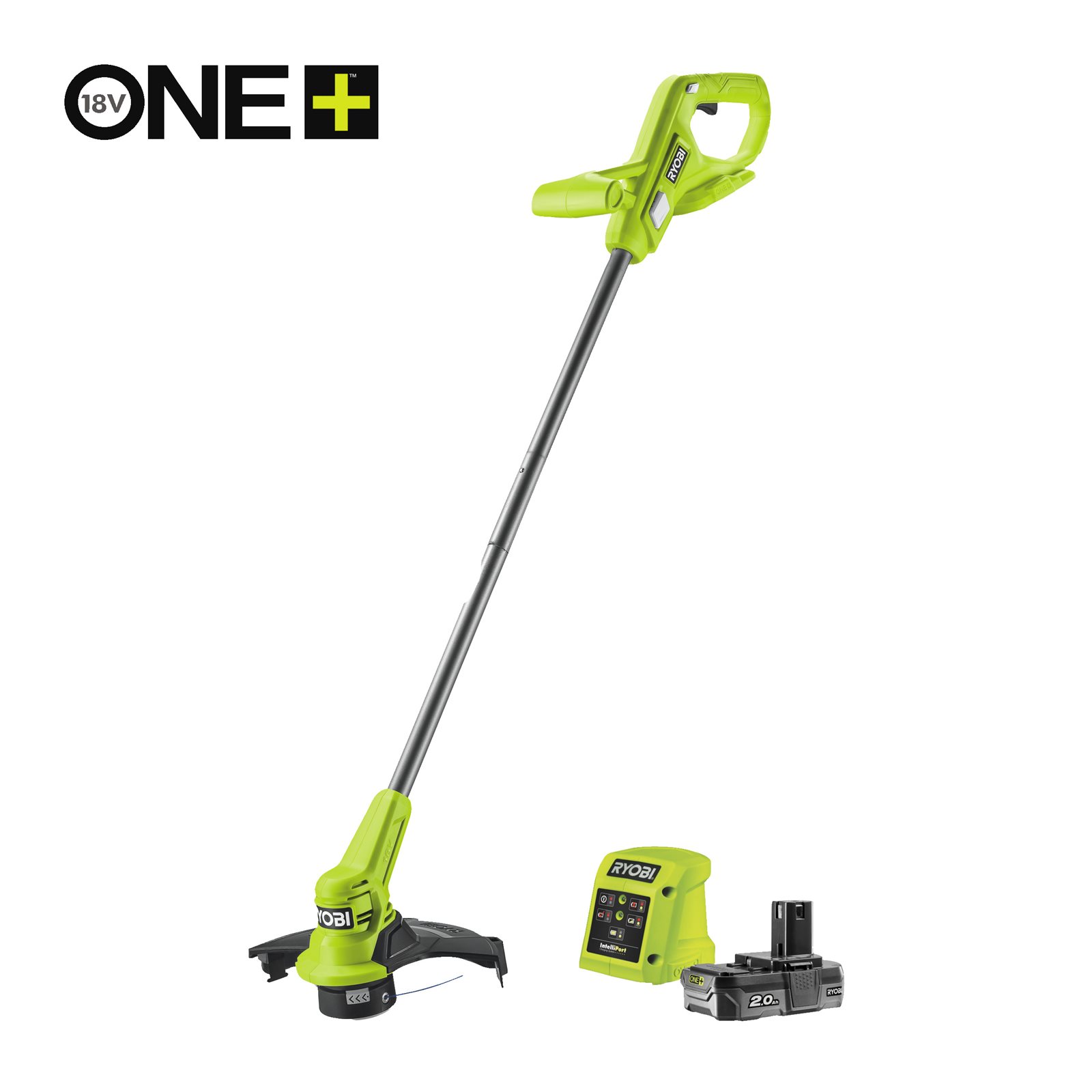 Trimmer iarbă 18V ONE+, lățime tăiere 23cm (1 x 2,0 Ah) Ryobi RY18LT23A-120