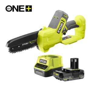 Fierăstrău de mână fără cablu de 18V de 15 cm, motor fără perii (1 x 2.0Ah) Ryobi RY18PS15A-120