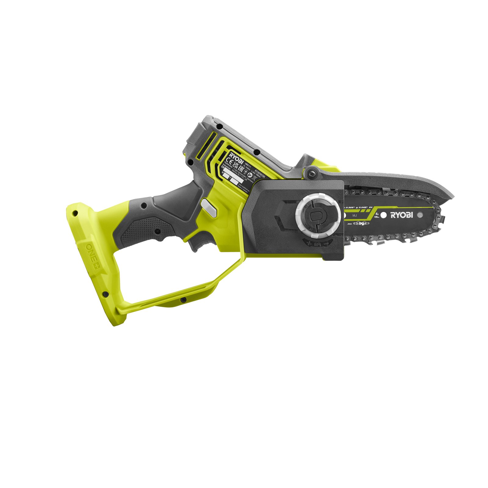 Fierăstrău de mână fără cablu 18V de 10 cm, cu motor fără perii Ryobi RY18PSX10A-0 - imagine 4