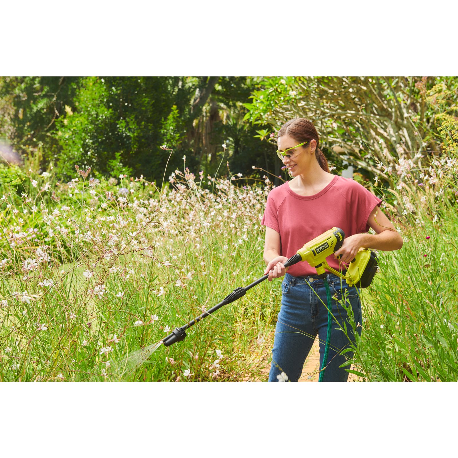 Aparat de spălat cu presiune 18V ONE+ Ryobi RY18PW22A-0 - in utilizare 7