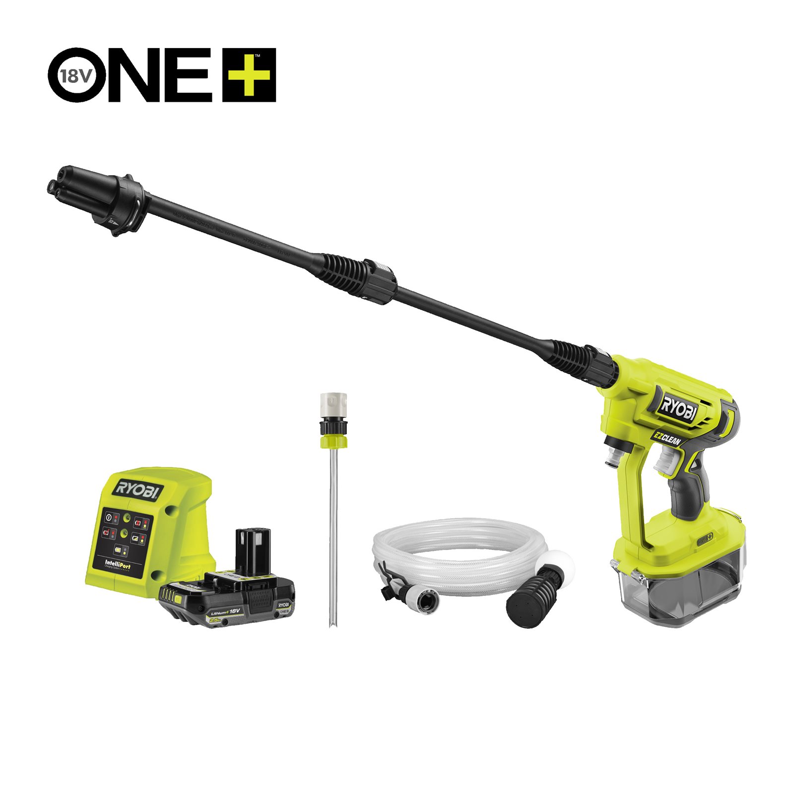 Aparat de spălat cu presiune 18V ONE+ (1 x 2,5 Ah) Ryobi RY18PW22A-125