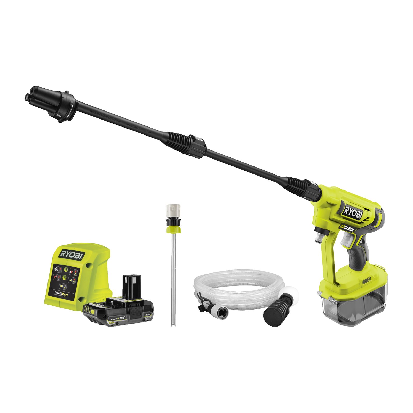 Aparat de spălat cu presiune 18V ONE+ (1 x 2,5 Ah) Ryobi RY18PW22A-125 - imagine 2