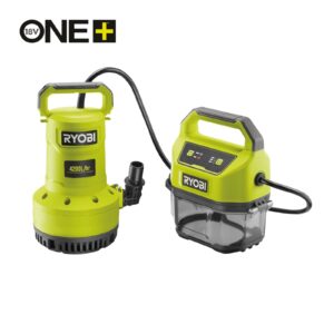 Pompă submersibilă fără cablu de 18V Ryobi RY18SPA-0