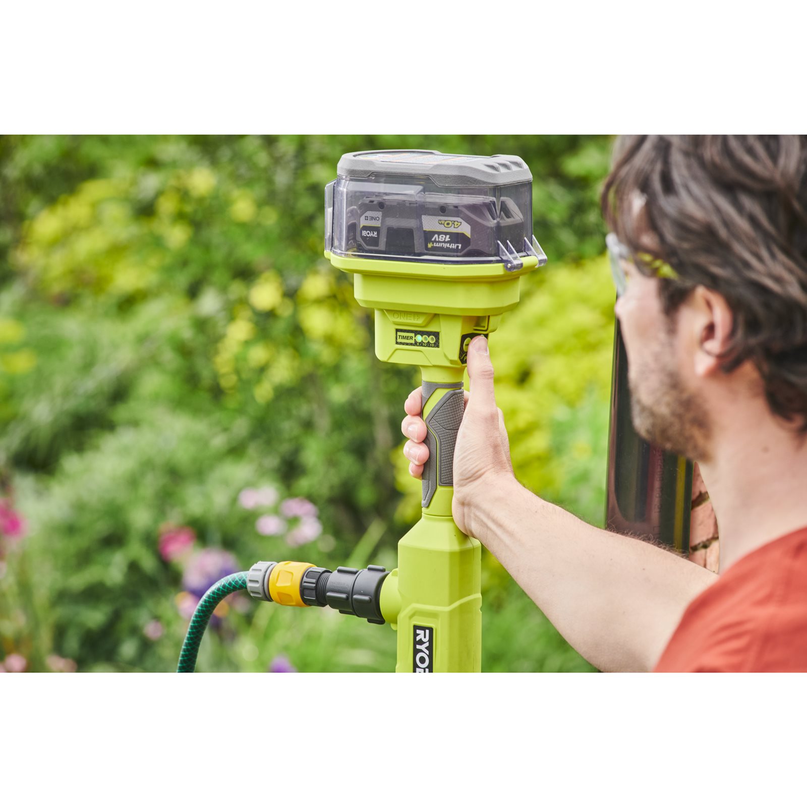 Pompă telescopică pentru apă curată 18V ONE+ Ryobi RY18STPA-0 - in utilizare 5