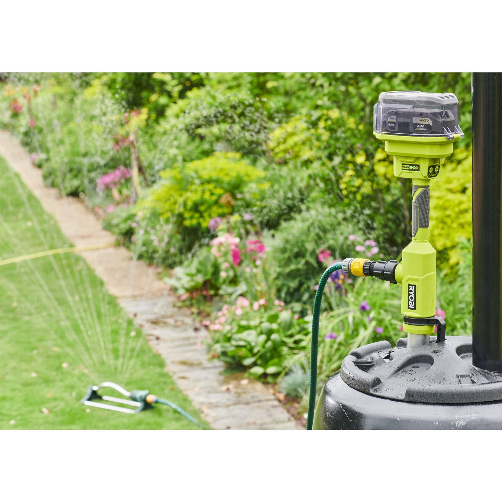 Pompă telescopică pentru apă curată 18V ONE+ Ryobi RY18STPA-0 - in utilizare 8