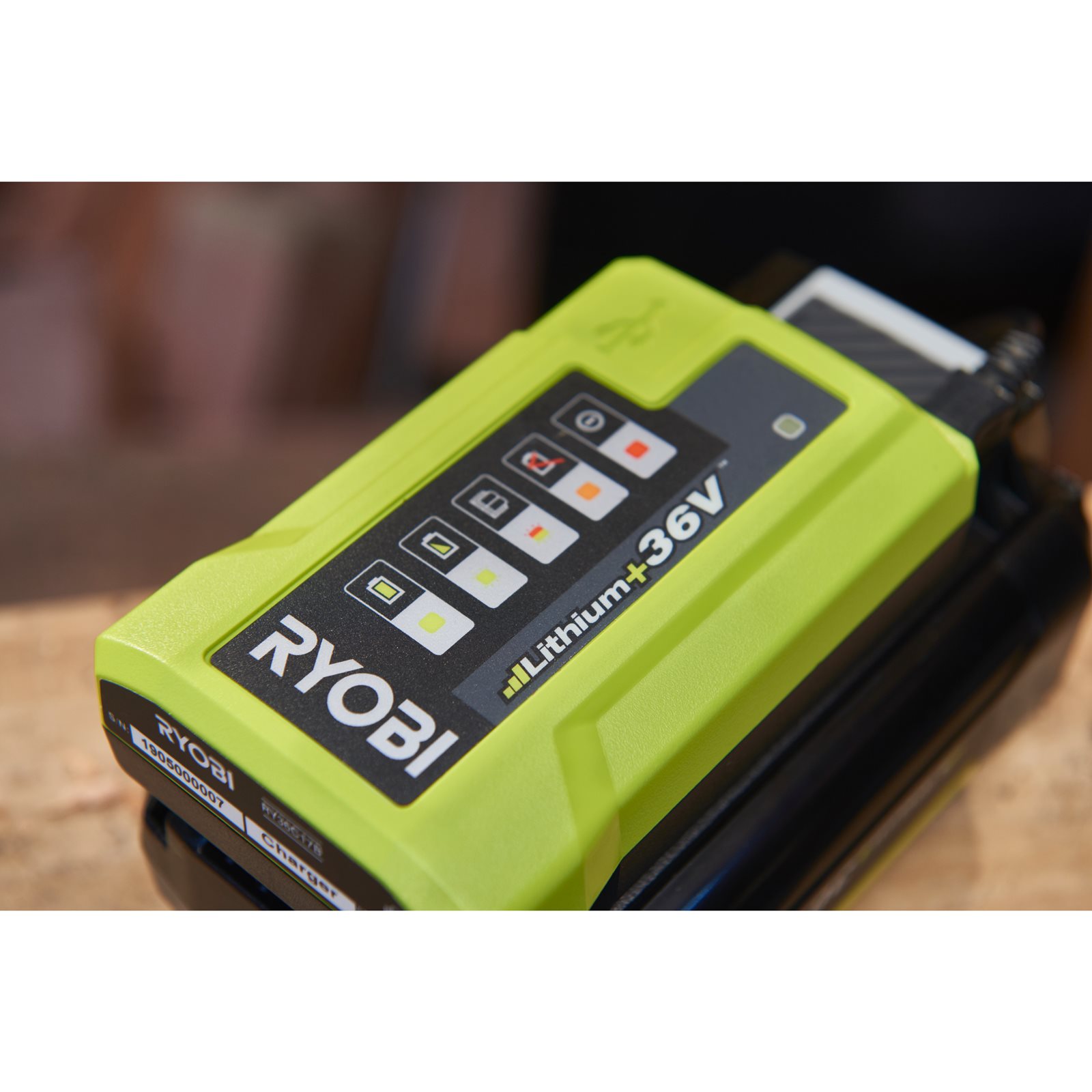 Încărcător 36V MAX POWER Ryobi RY36C17A - detaliu 1