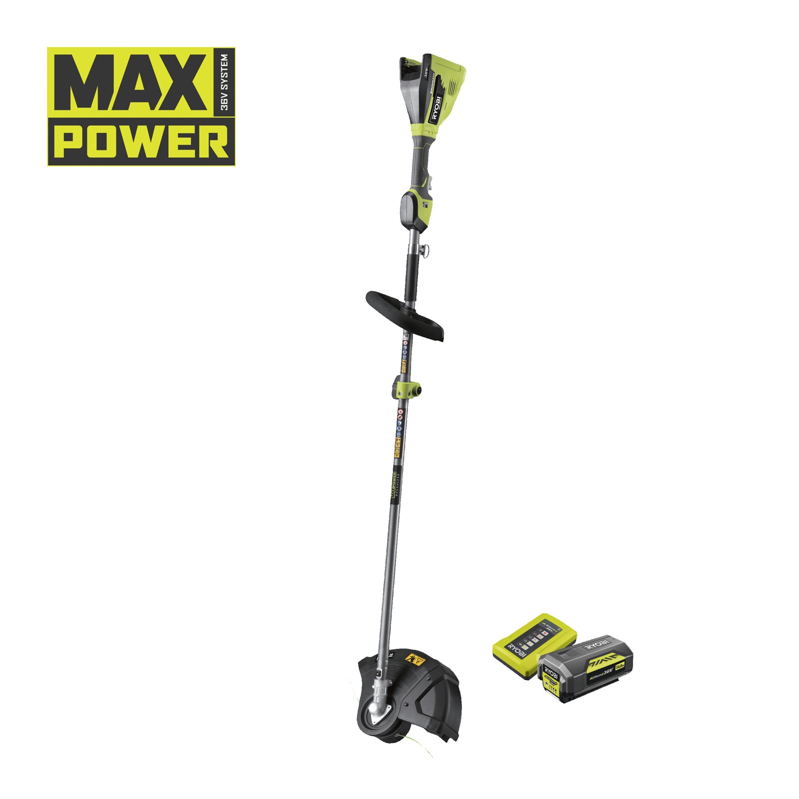 Trimer iarbă 36V MAX POWER , Expand-It, motor fără perii (1 x 4,0 Ah) Ryobi RY36ELTX33A-140