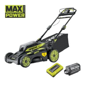 Mașină de tuns gazon 36V MAX POWER, motor fără perii, punte 51cm (1 x 6.0Ah) Ryobi RY36LMX51A-160