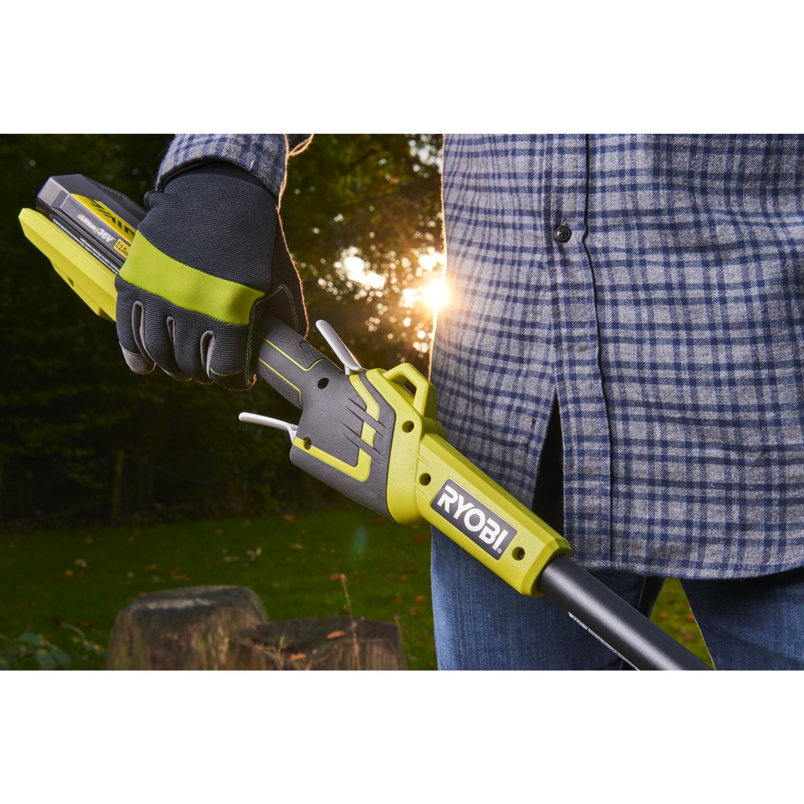 Trimmer iarbă 36V MAX POWER, lățime taiere 33cm Ryobi RY36LT33A-0 - detaliu 1