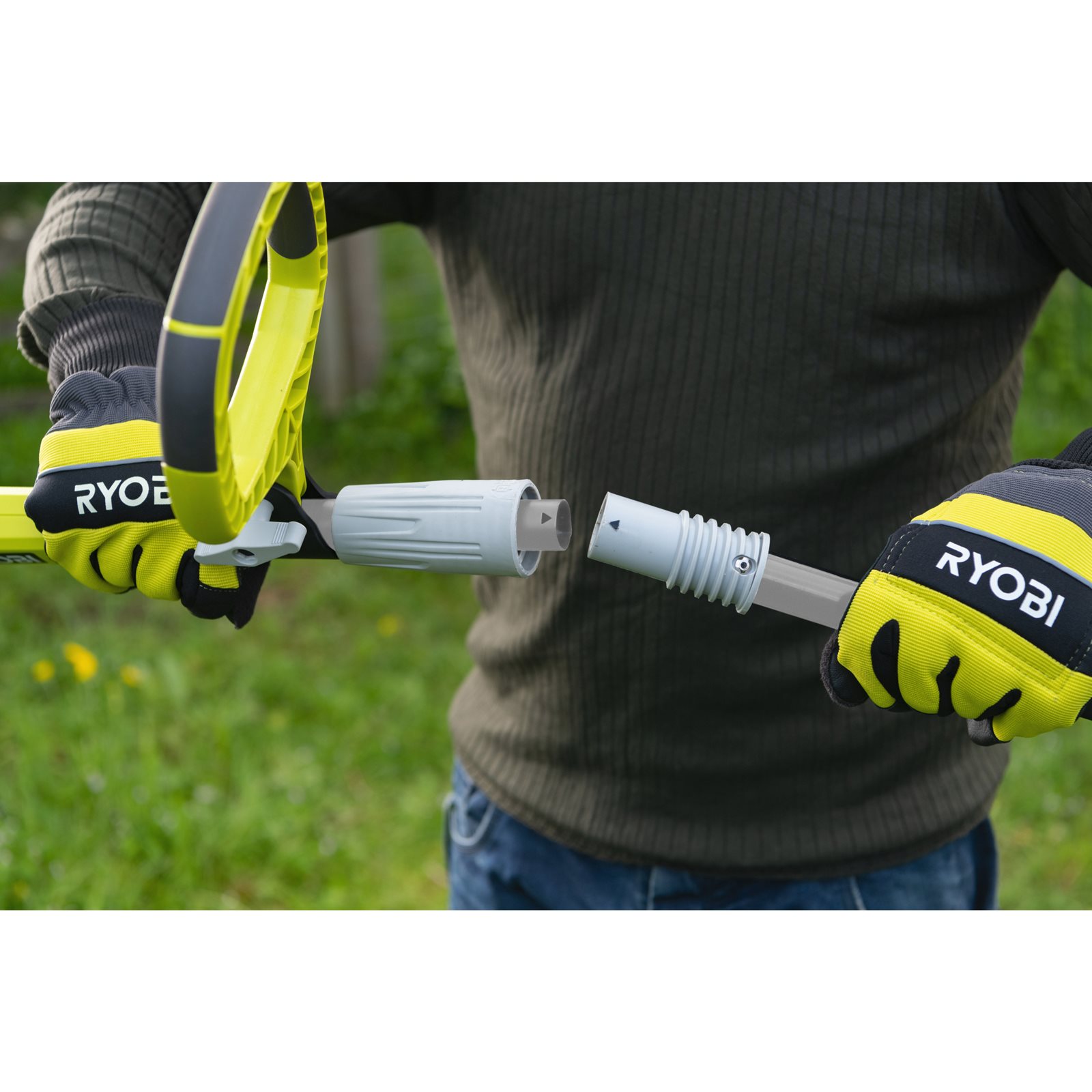 Ferăstrău telescopic MAX POWER 25cm Ryobi RY36PP25A-0 - in utilizare 5
