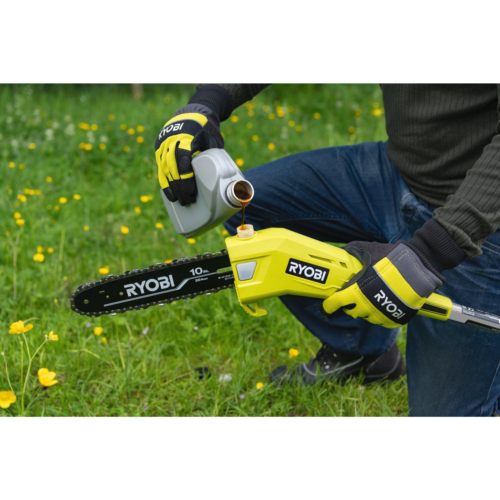 Ferăstrău telescopic MAX POWER 25cm Ryobi RY36PP25A-0 - detaliu 1