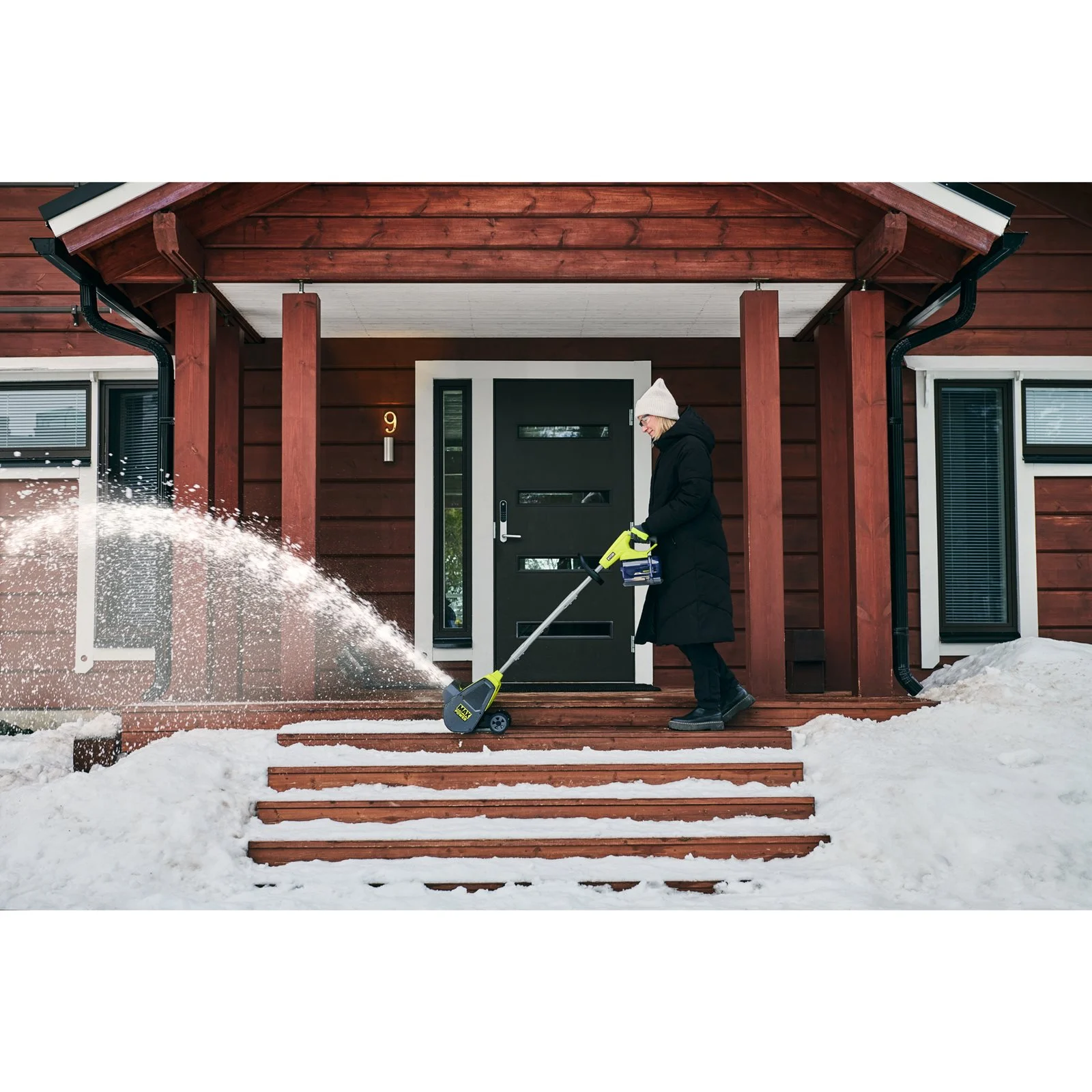 Freze de zăpadă Ryobi RY36ST30A-0 - in utilizare 2