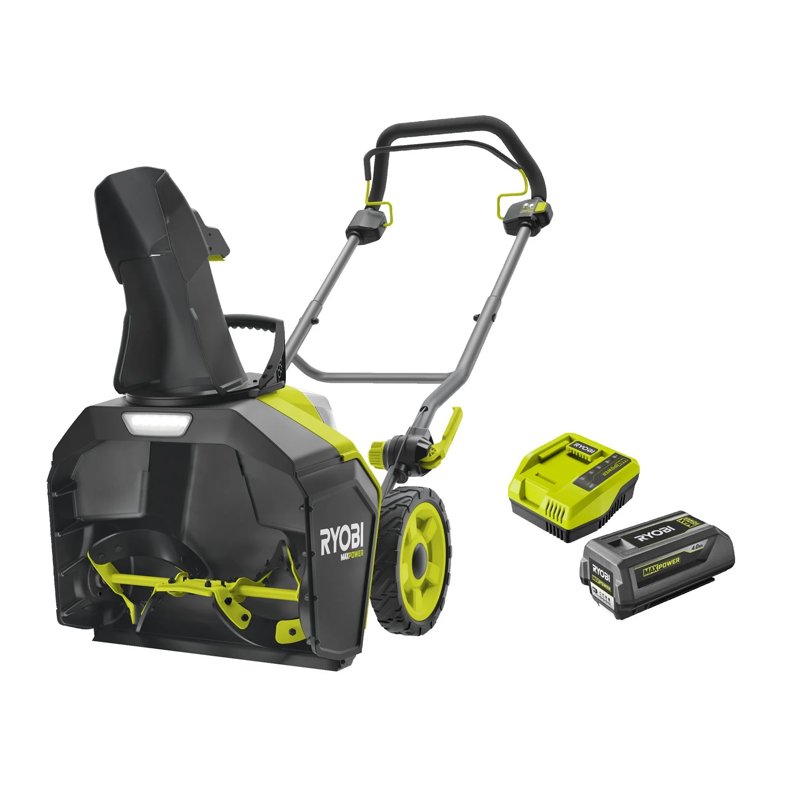 Freză de zăpadă 36V MAX POWER, motor fără perii, lățime 45 cm (1 x 4.0 Ah) Ryobi RY36STX45A-140 - imagine 2