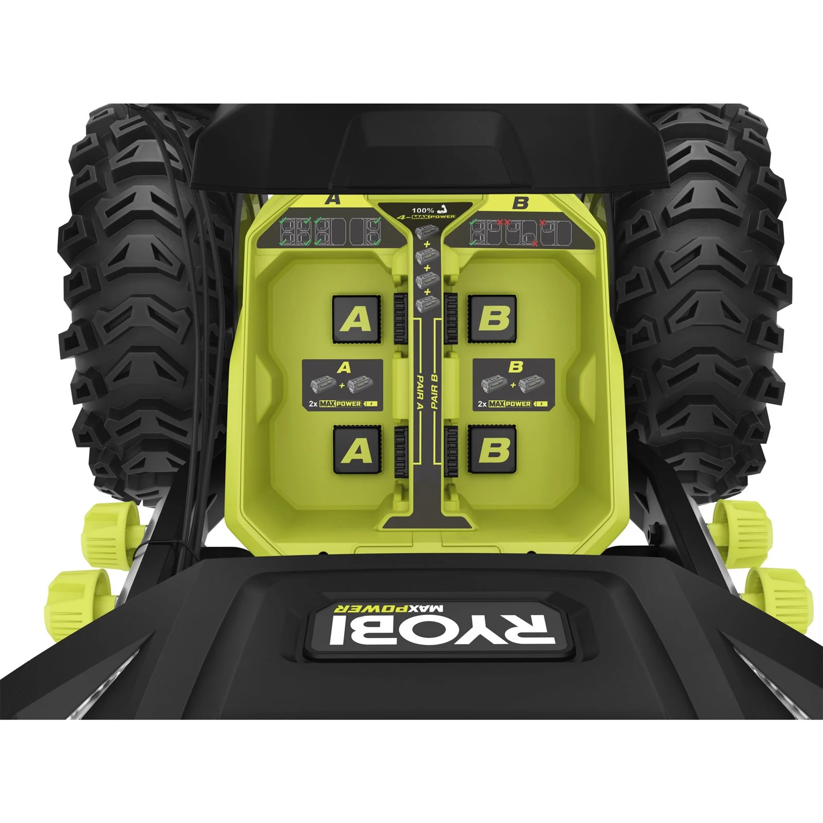 RY36STX61A-260F Freză de zăpadă 36V MAX POWER, motor fără perii, lățime 61 cm (2 x 6.0 Ah) Ryobi RY36STX61A-260F - detaliu 1
