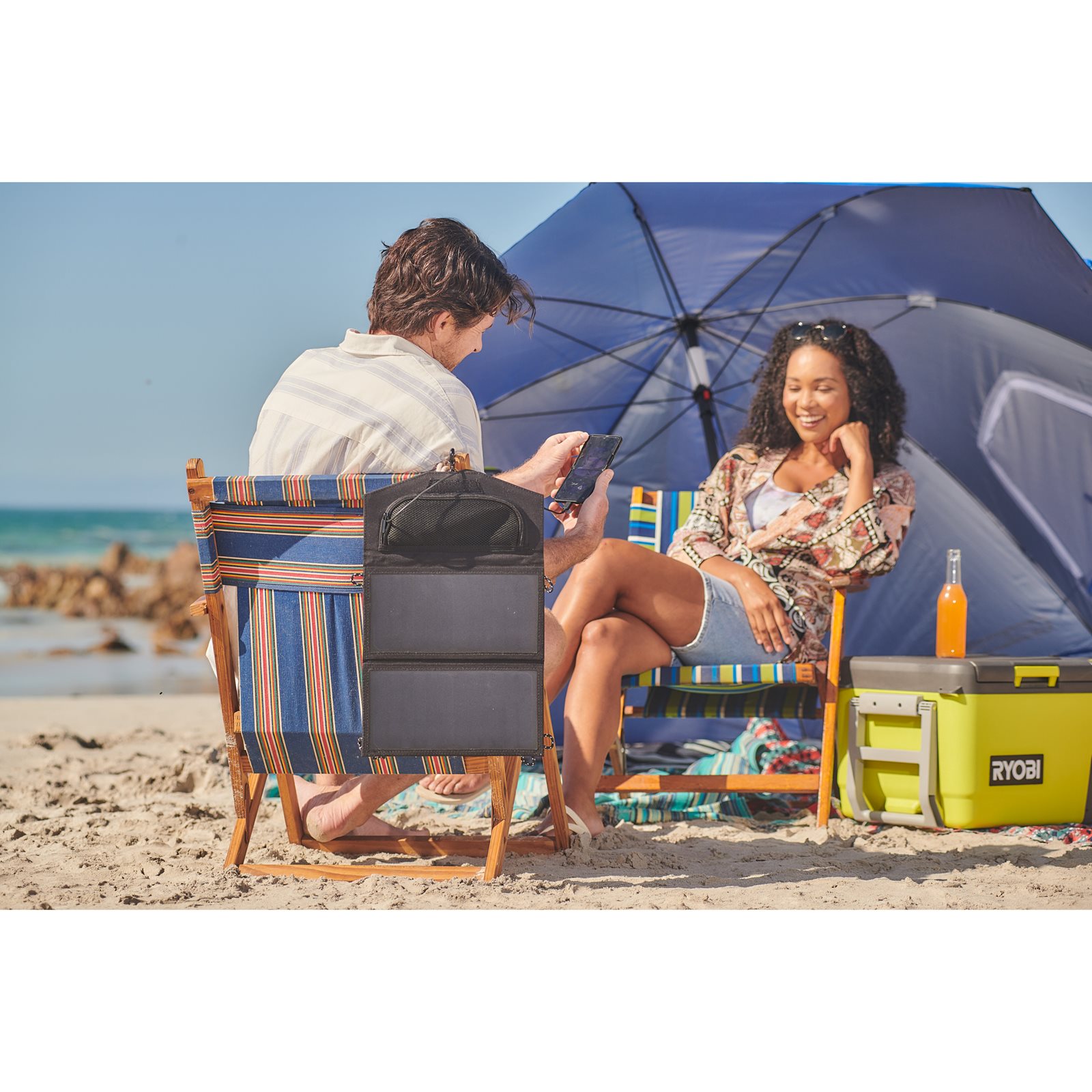 Panou solar Ryobi 14W Ryobi RYSP14A - in utilizare 1