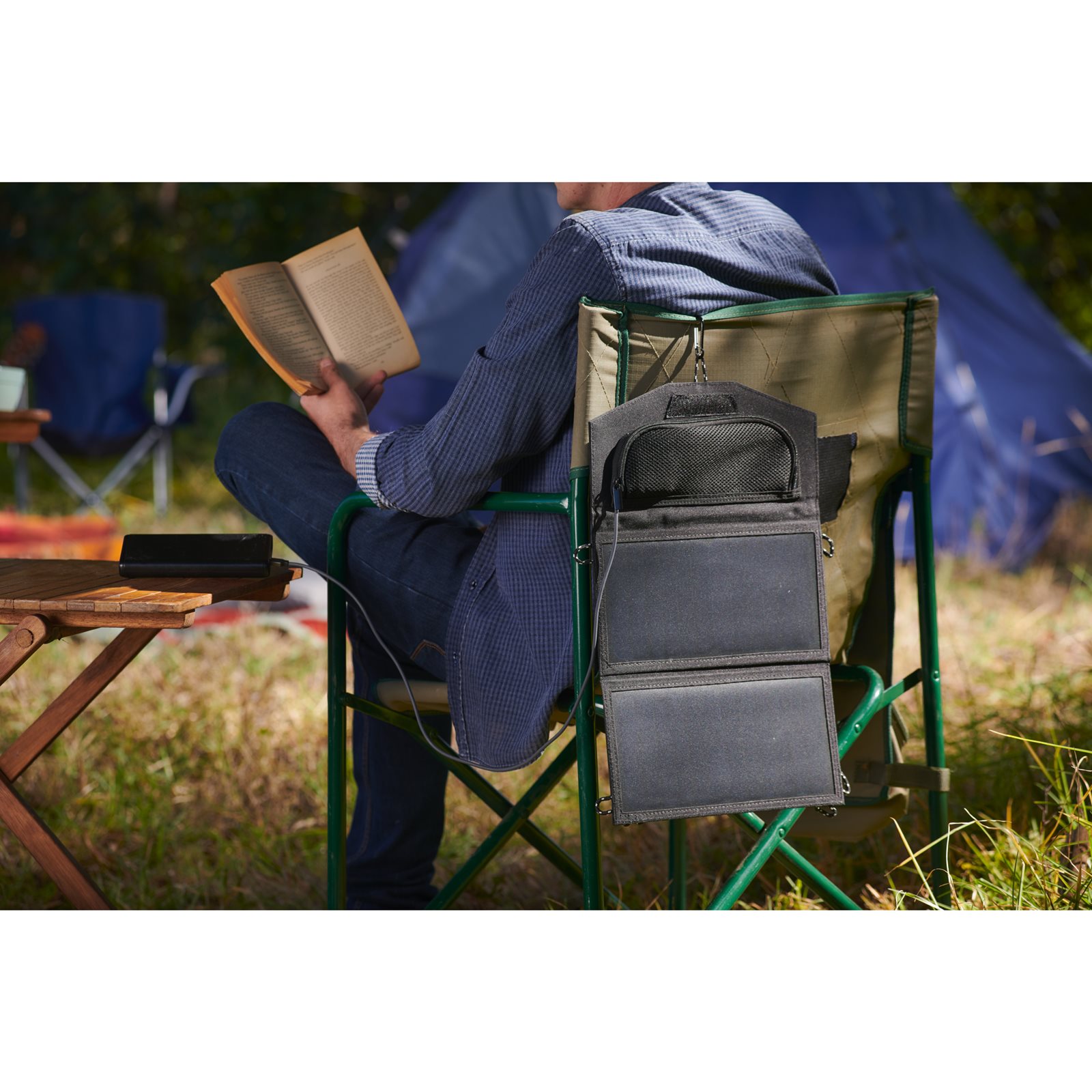 Panou solar Ryobi 14W Ryobi RYSP14A - in utilizare 2
