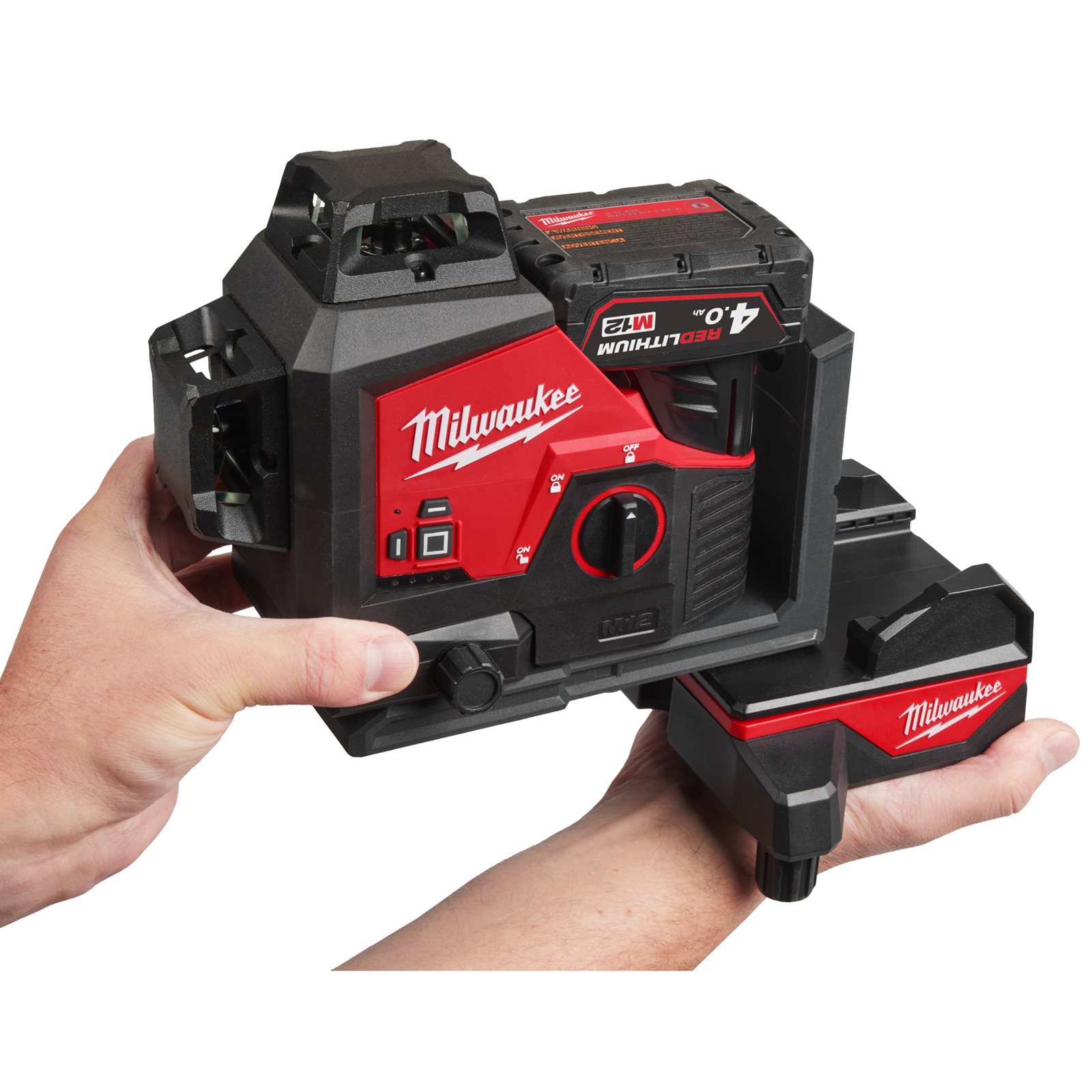 Baza de aliniere fără fir pentru nivela laser Milwaukee WLB-C - detaliu 3