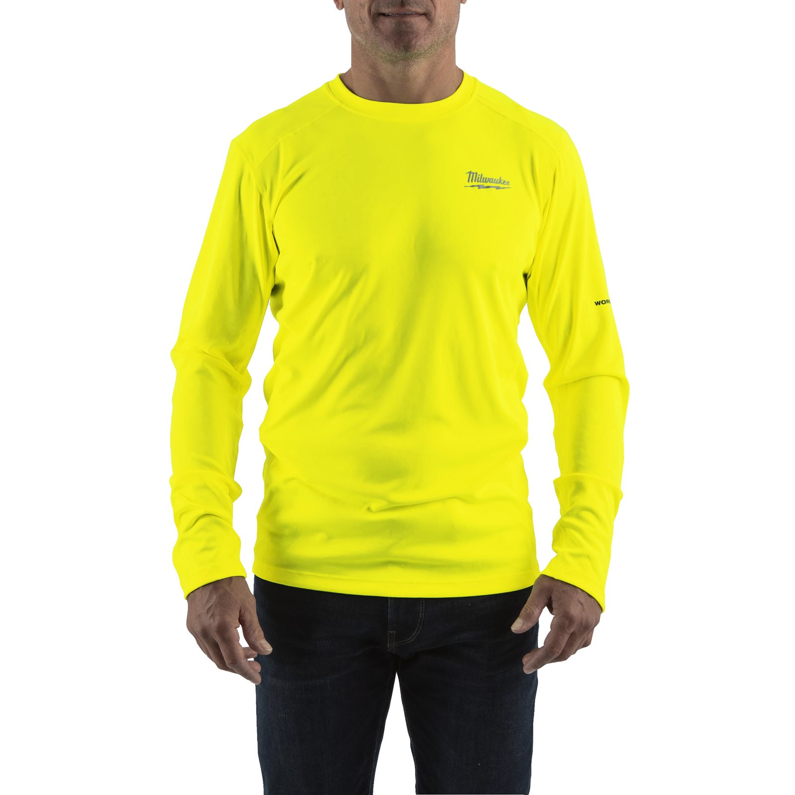 Bluză tehnică WORKSKIN Milwaukee WW LS YL S
