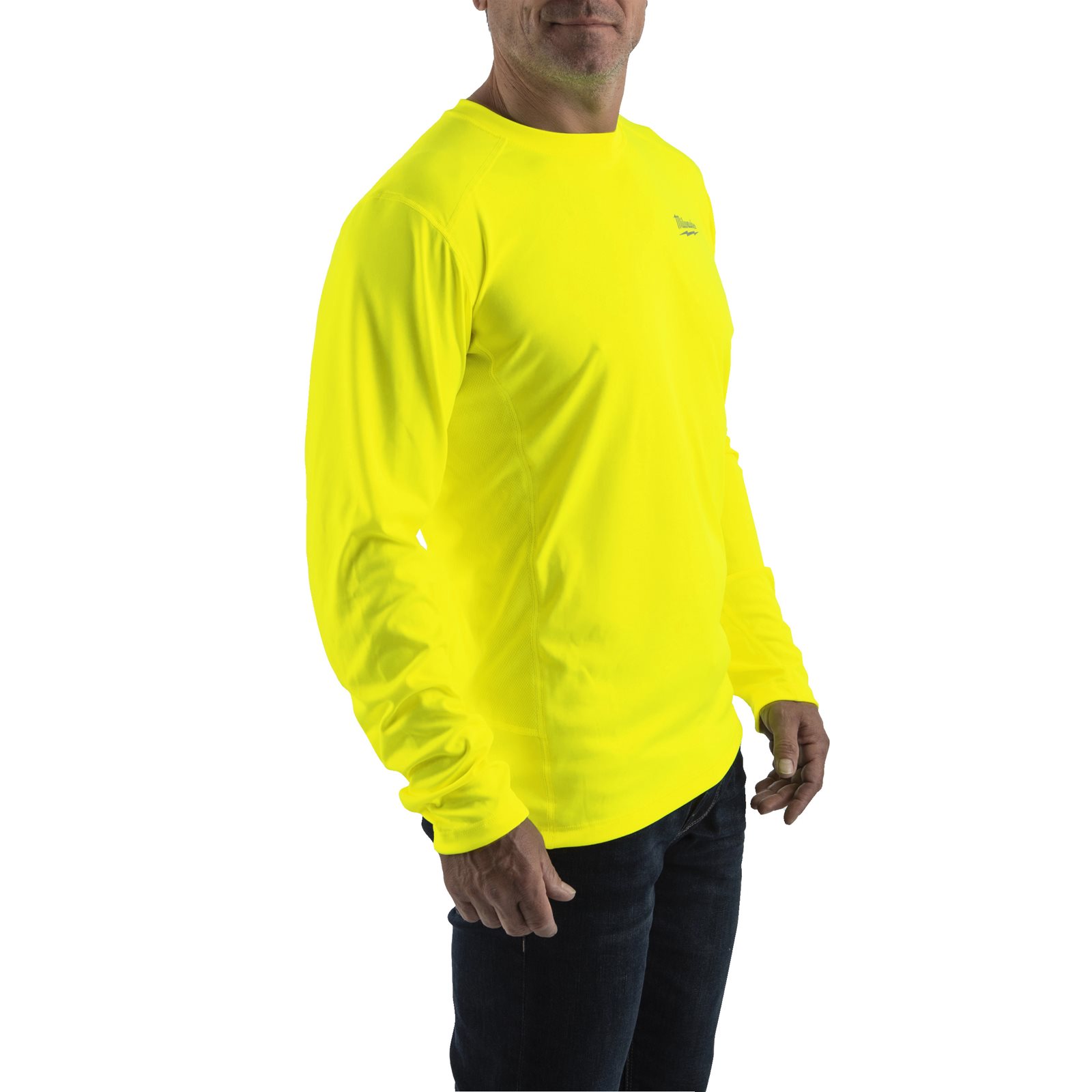 Bluză tehnică WORKSKIN Milwaukee WW LS YL S - imagine 3