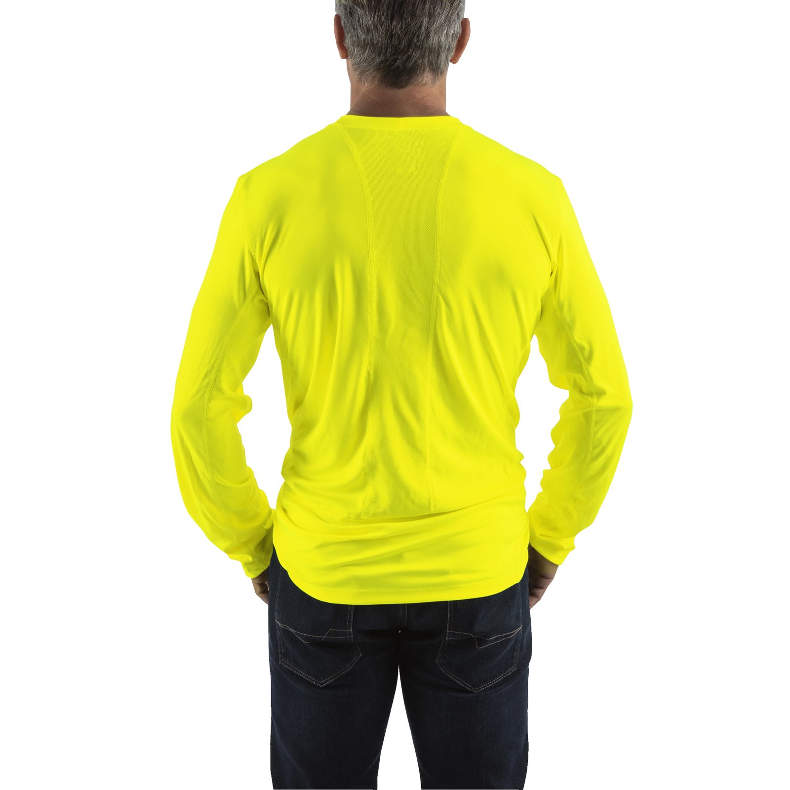 Bluză tehnică WORKSKIN Milwaukee WW LS YL S - imagine 4