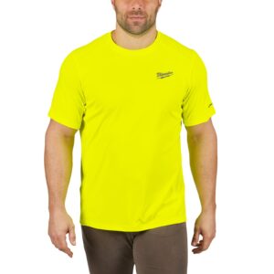 Tricou tehnic WORKSKIN Milwaukee WW SS YL M