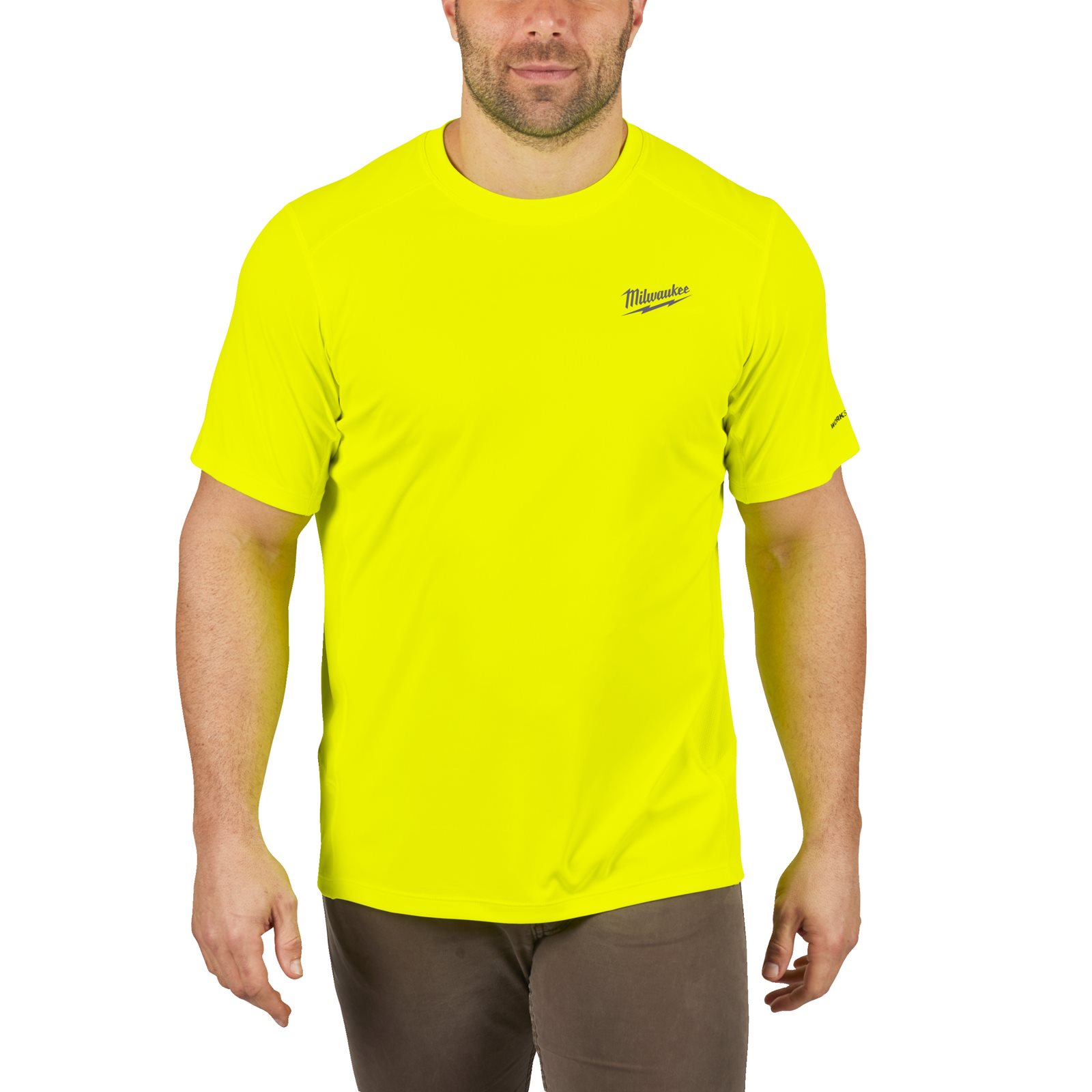 Tricou tehnic WORKSKIN Milwaukee WW SS YL S
